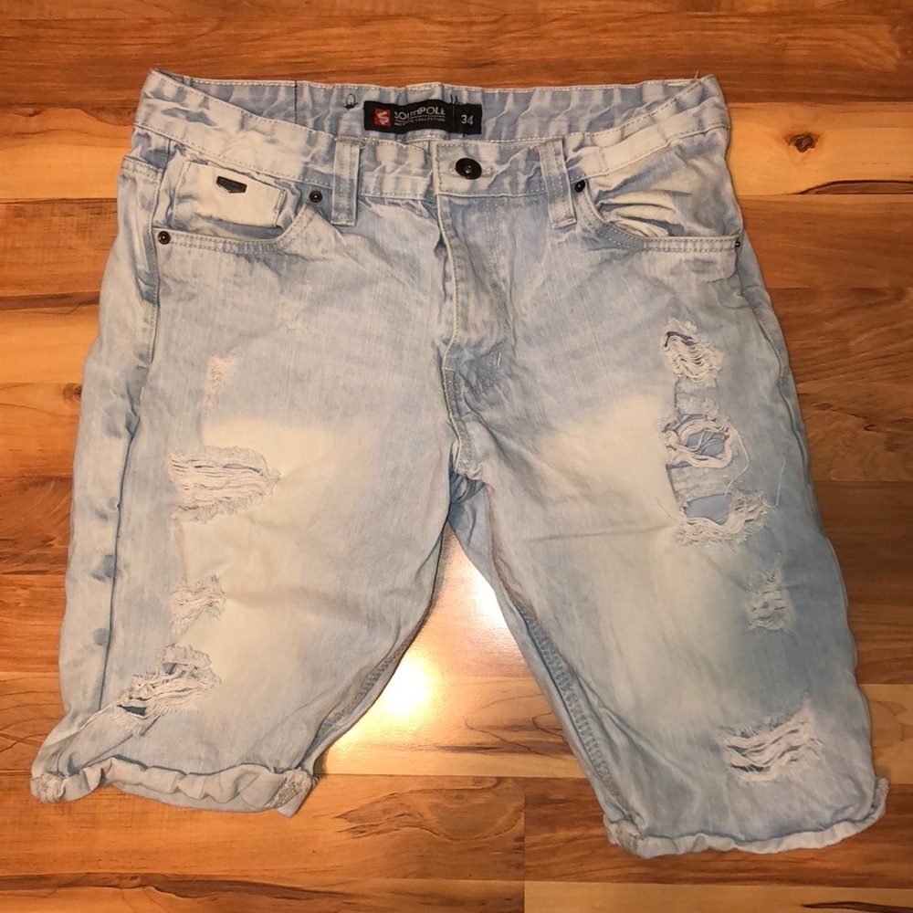 Distressed South Pole Jean shorts